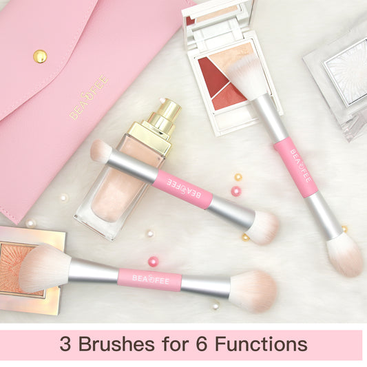 BEASOFEE Pro Face Contour Brush Set
